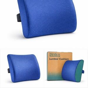 Blue Lumbar Support Cushion